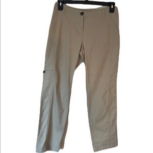 J. Jill Khaki Pants Size 8 Petite Stretch